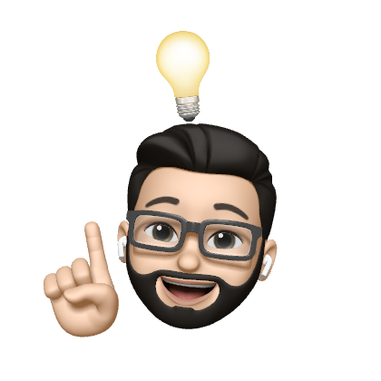 Memoji having an idea