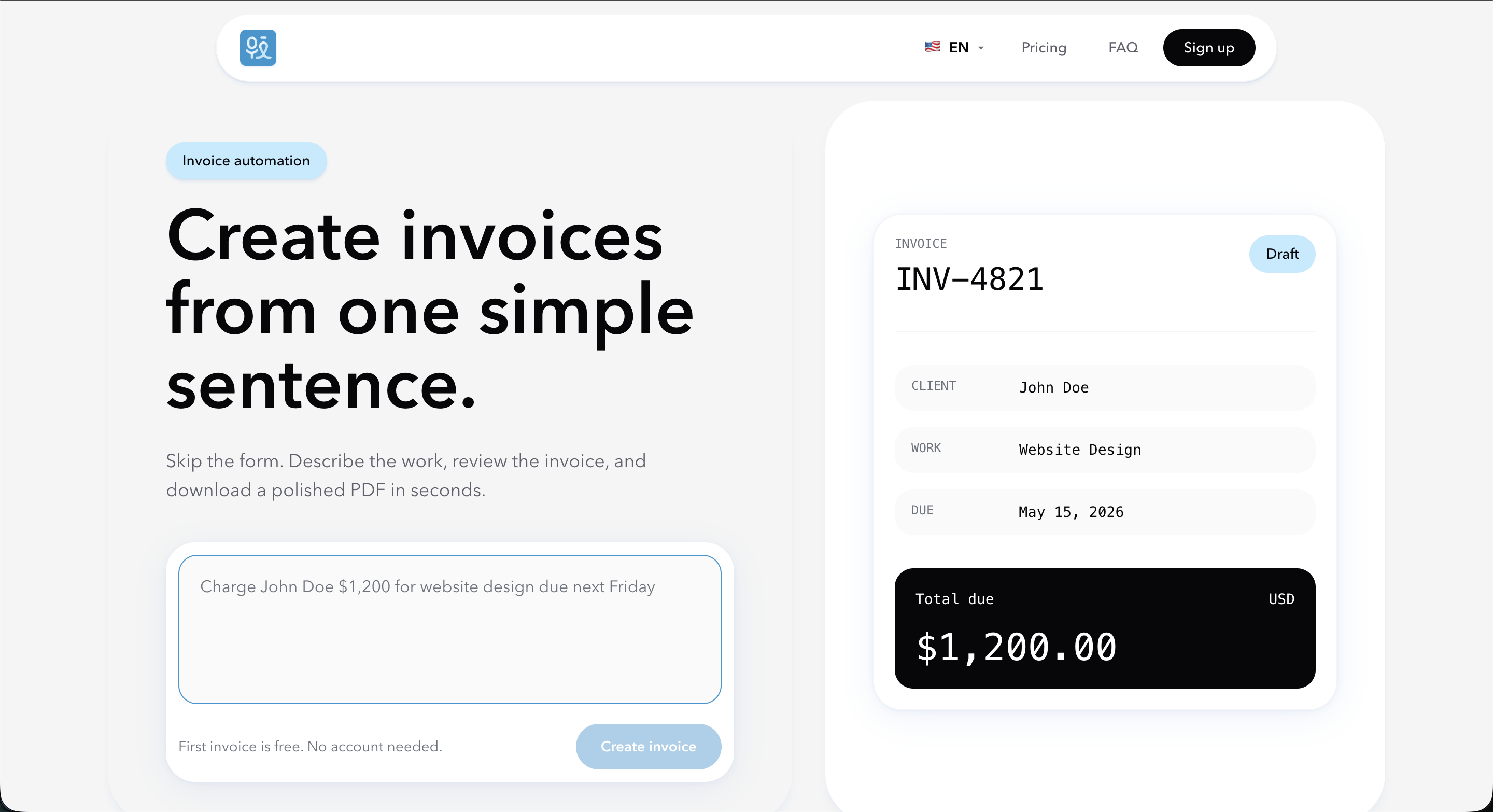 TypeInvoice
